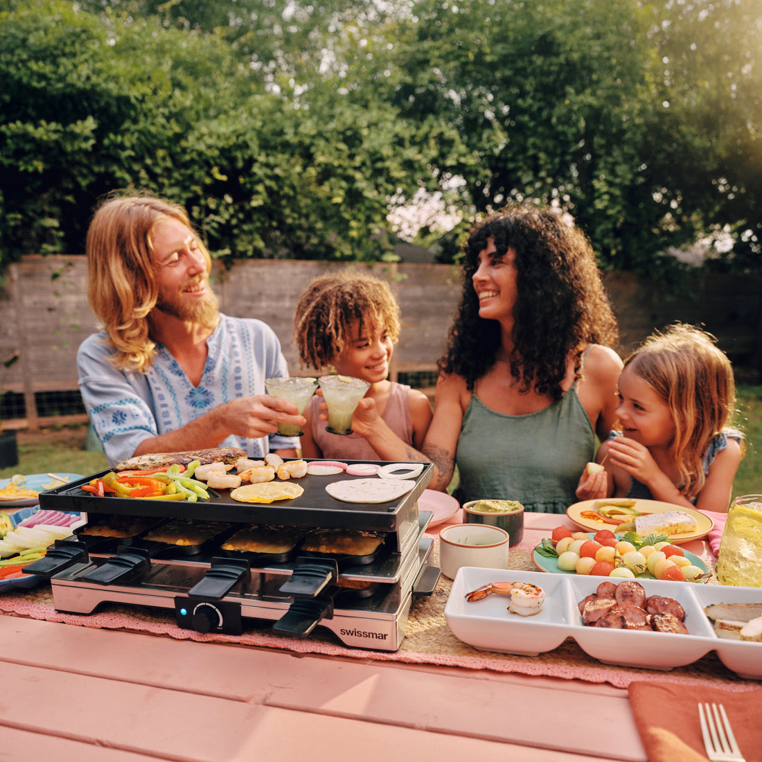 Outdoor Raclette Made Easy with the Verso Raclette Grill