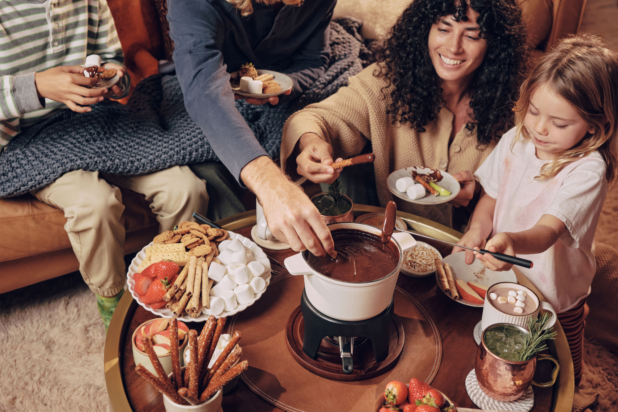 Traditional Swiss Chocolate Fondue Recipe