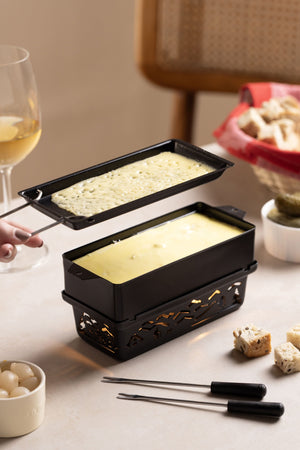 Service à raclette et à fondue portable Tandem Candlelight