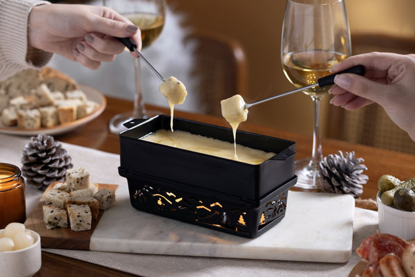 Service à raclette et à fondue portable Tandem Candlelight