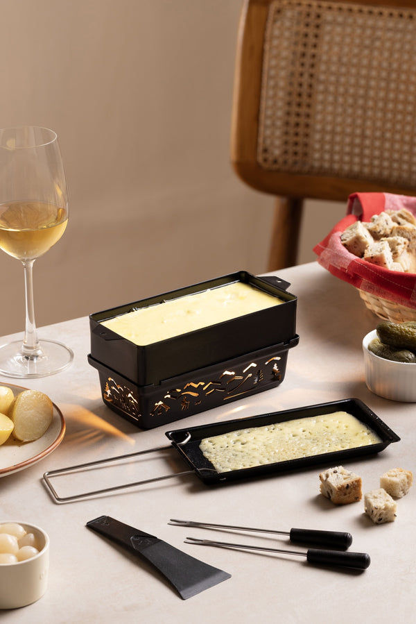 Service à raclette et à fondue portable Tandem Candlelight