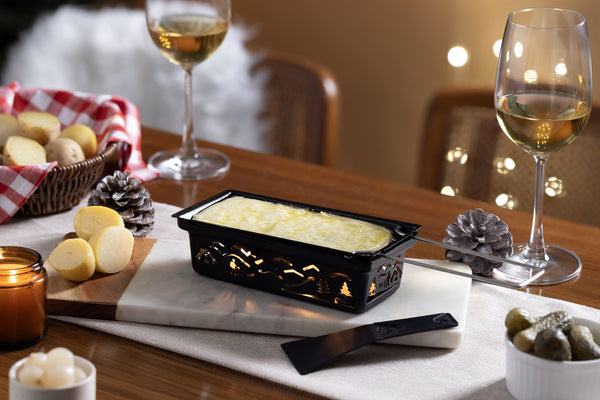 Service à raclette et à fondue portable Tandem Candlelight