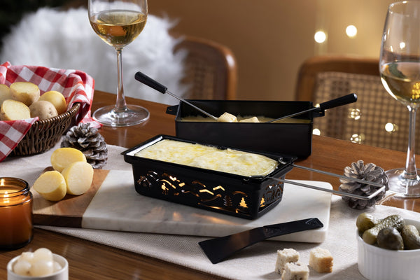 Service à raclette et à fondue portable Tandem Candlelight