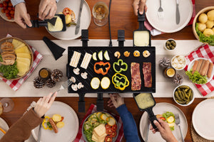 Verso 8-Person Cast-Iron Raclette Grill | Indoor / Outdoor