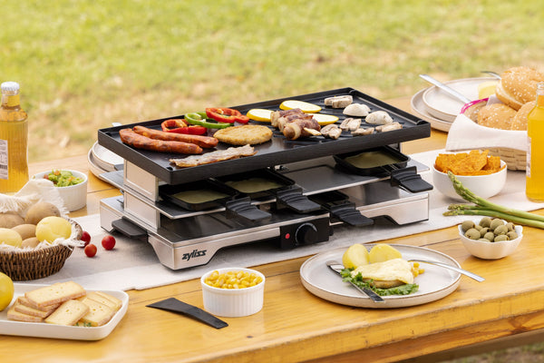 Verso Indoor / Outdoor Cast-Iron Raclette Grill