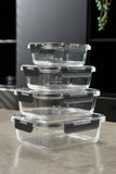 4-Piece Glass Container Set | Zyliss