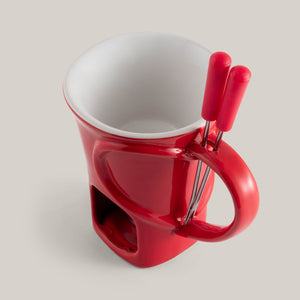 Ensemble de tasses à fondue au chocolat Sweetheart