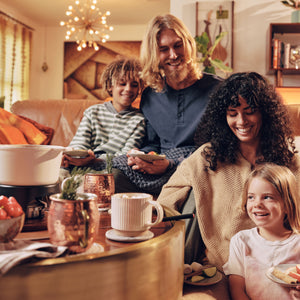 Sierra White 3-in-1 Cast Iron Fondue Set