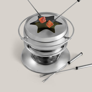 Zuri 3-in-1 Stainless Steel Fondue Set