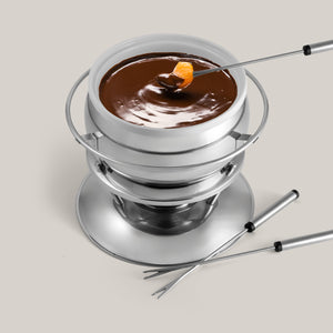 Zuri 3-in-1 Stainless Steel Fondue Set