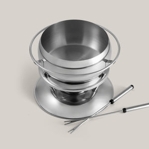 Zuri 3-in-1 Stainless Steel Fondue Set