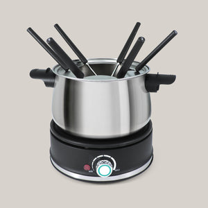 Arolla Stainless Steel Electric 3-in-1 Fondue Set