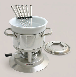 11-Piece Stainless Steel Fondue Set | Arosa | Swissmar