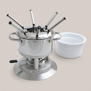 11-Piece Stainless Steel Fondue Set | Arosa | Swissmar
