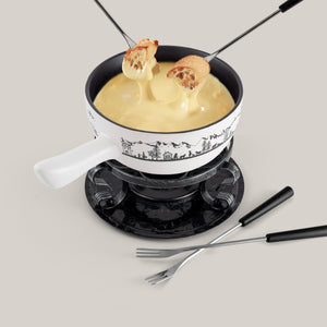 Heidi Ceramic Cheese Fondue Set