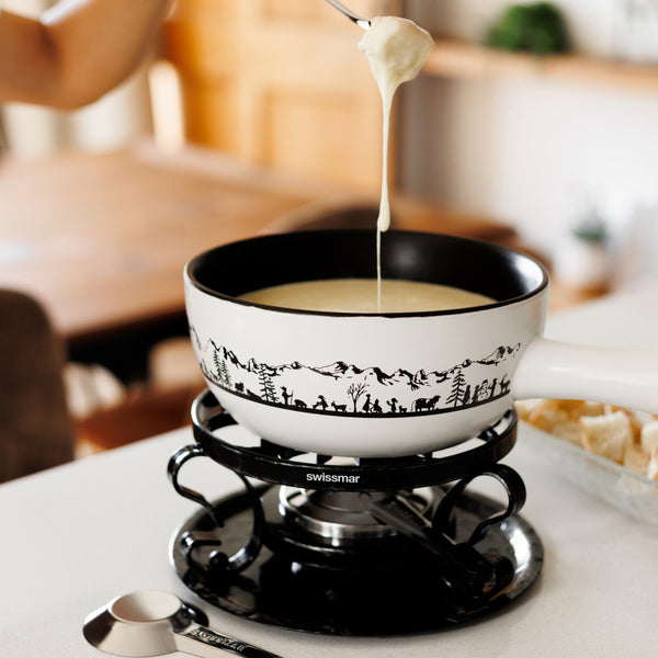Heidi Ceramic Cheese Fondue Set
