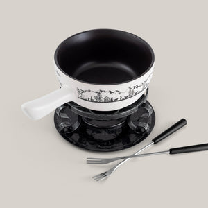 Heidi Ceramic Cheese Fondue Set