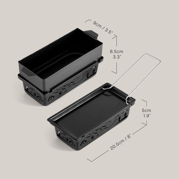 Portable Raclette & Fondue Set | Candlelight | Tandem | Swissmar