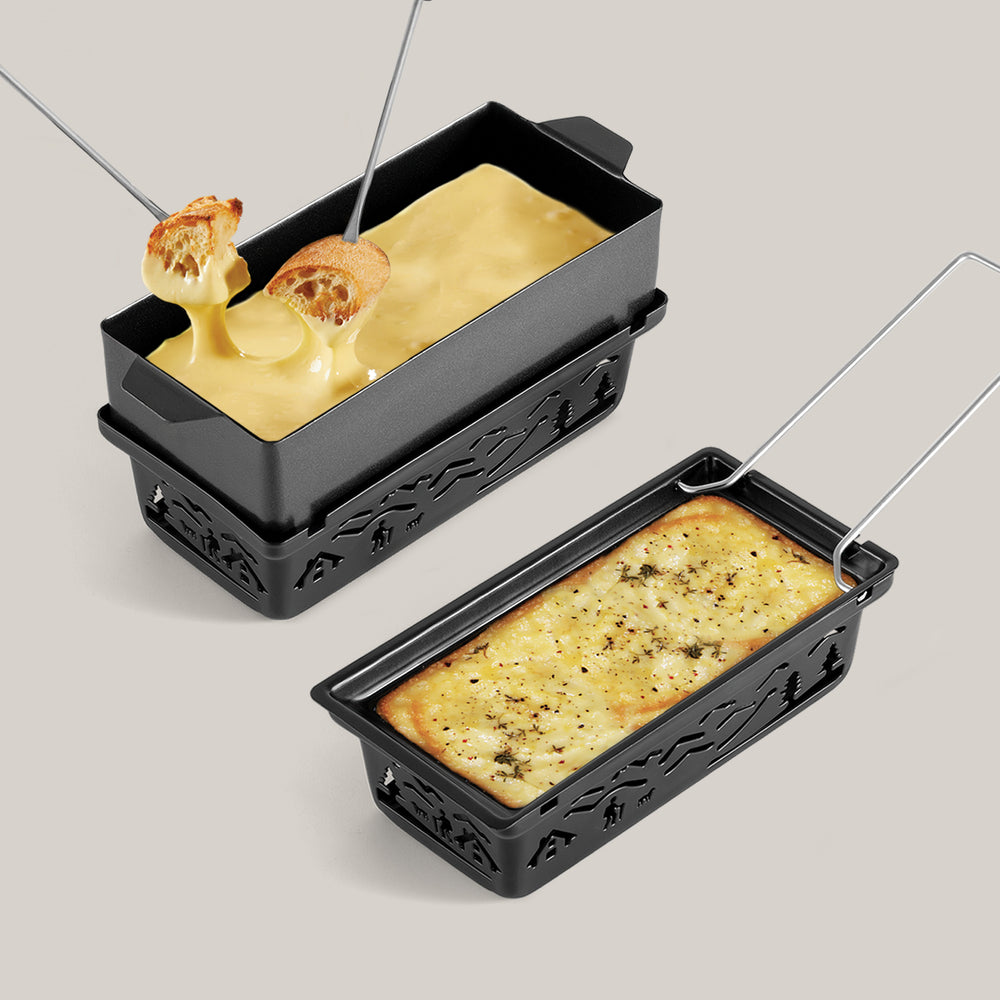 Portable Raclette & Fondue Set | Candlelight | Tandem | Swissmar