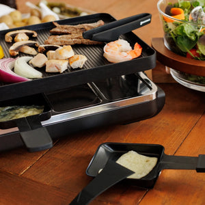 Classic Anthracite Cast Aluminum Raclette Grill
