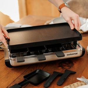 Classic Non-Stick Cast Aluminum Raclette Party Grill