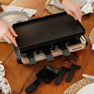 Classic Non-Stick Cast Aluminum Raclette Party Grill