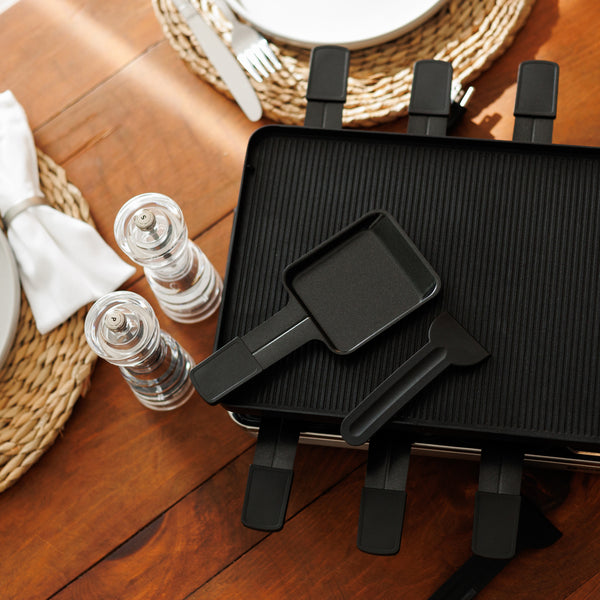Classic Non-Stick Cast Aluminum Raclette Party Grill