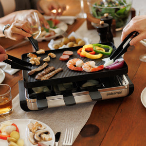 Classic Non-Stick Cast Aluminum Raclette Party Grill