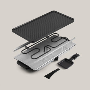 Geneva Non-Stick Cast-Aluminum Raclette Party Grill