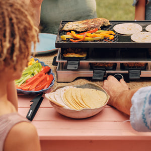 Verso Indoor / Outdoor Cast-Iron Raclette Party Grill