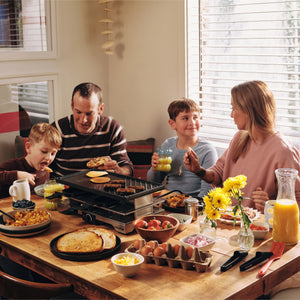 Verso Indoor / Outdoor Cast-Iron Raclette Party Grill