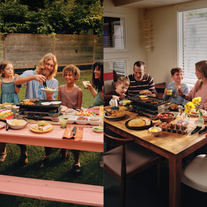 Verso Indoor / Outdoor Cast-Iron Raclette Party Grill