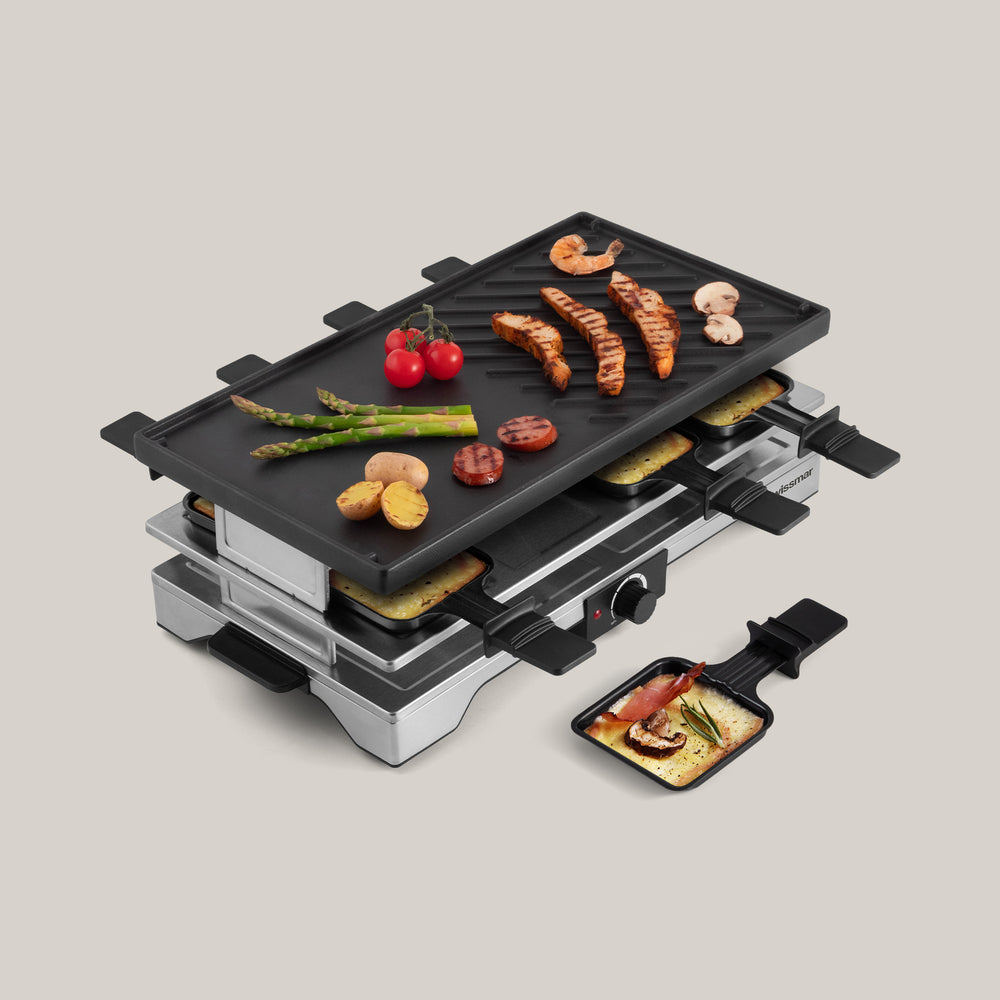 Verso Indoor / Outdoor Cast-Iron Raclette Party Grill