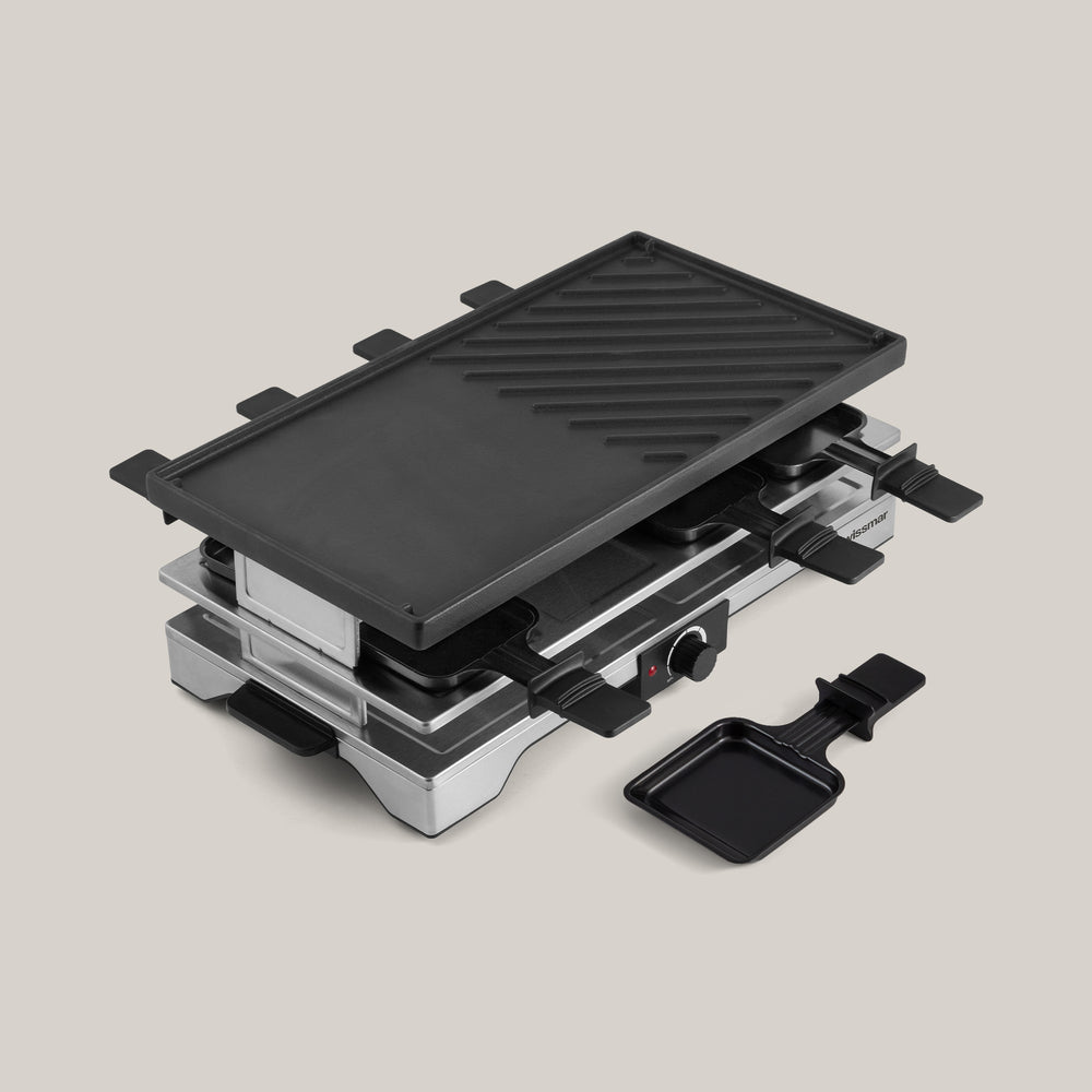 Verso Indoor / Outdoor Cast-Iron Raclette Party Grill