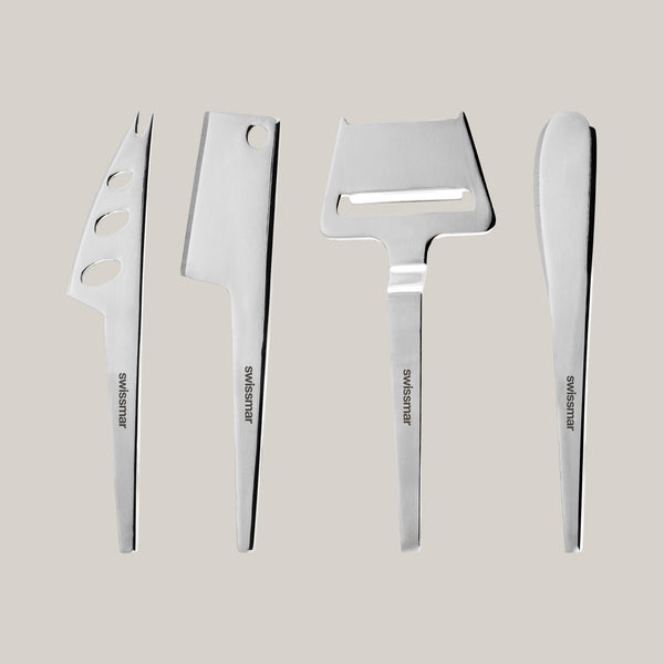 Slim-Line Stainless Steel Cheese Knife Set