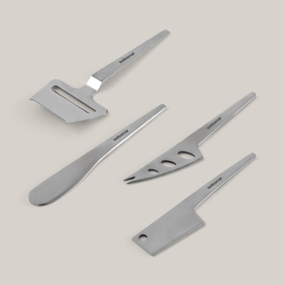 Slim-Line Stainless Steel Cheese Knife Set