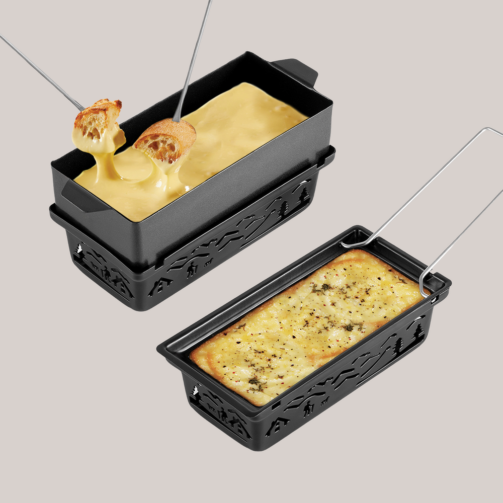 Tandem Candlelight Portable Raclette & Fondue Set