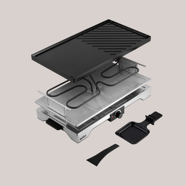Verso Indoor / Outdoor Cast-Iron Raclette Grill
