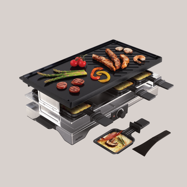 Verso Indoor / Outdoor Cast-Iron Raclette Grill