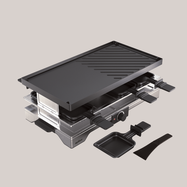 Verso Indoor / Outdoor Cast-Iron Raclette Grill