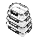 4-Piece Glass Container Set | Zyliss