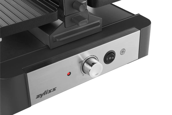 Appareil à raclette et grill d'extérieur/intérieur en fonte Verso